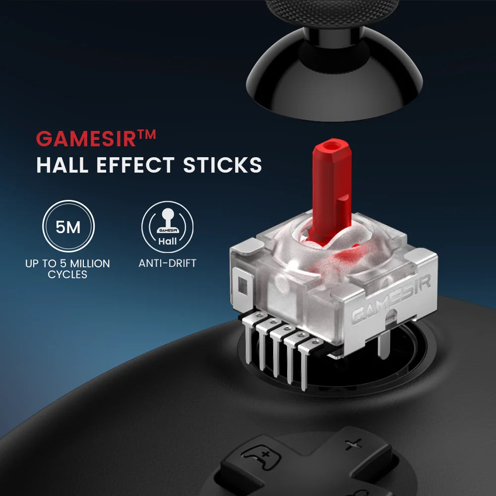 Gamesir G7 HE Xbox Gaming Controller Effect Gamepad for Xbox Series X, Xbox Series S, Xbox One, Steam and Windows PC