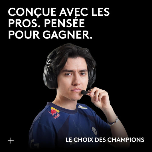 PRO X 2 LIGHTSPEED Casque Audio Bluetooth, Micro-Casque Détachable, Enceinte Graphène 50 Mm, DTS:X Casque 2.0—7.1 Surround, Bluetooth/Usb/3,5 Mm Aux, PC, PS5, PS4, Nintendo Switch - Noir