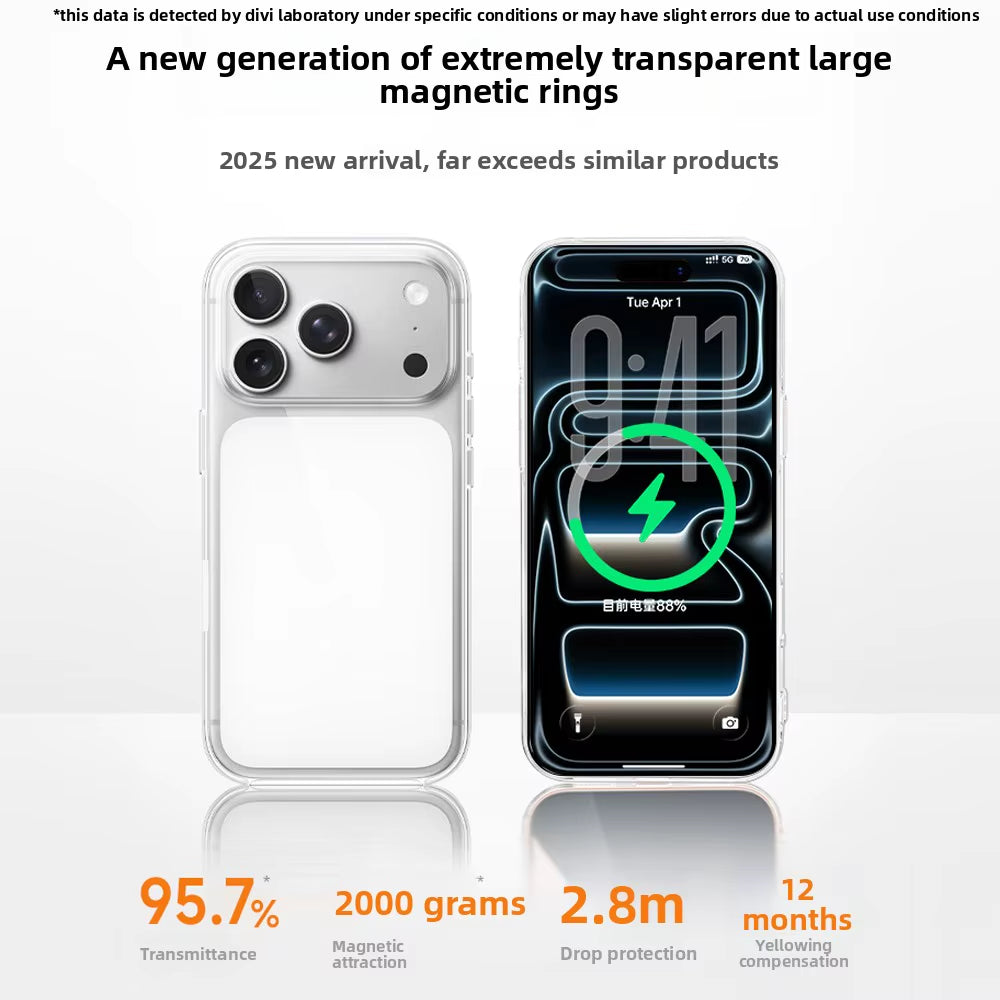 DIVI Étui Magnétique Pour Iphone 17 Pro Max Étui Antichoc Pour Iphone 17 Pro Max plus 17Pro Macsafe PC Étuis 1 PC