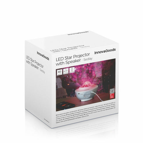 Projecteur ciel étoilé LED et laser avec enceinte Bluetooth – Quivexa (photo 2)