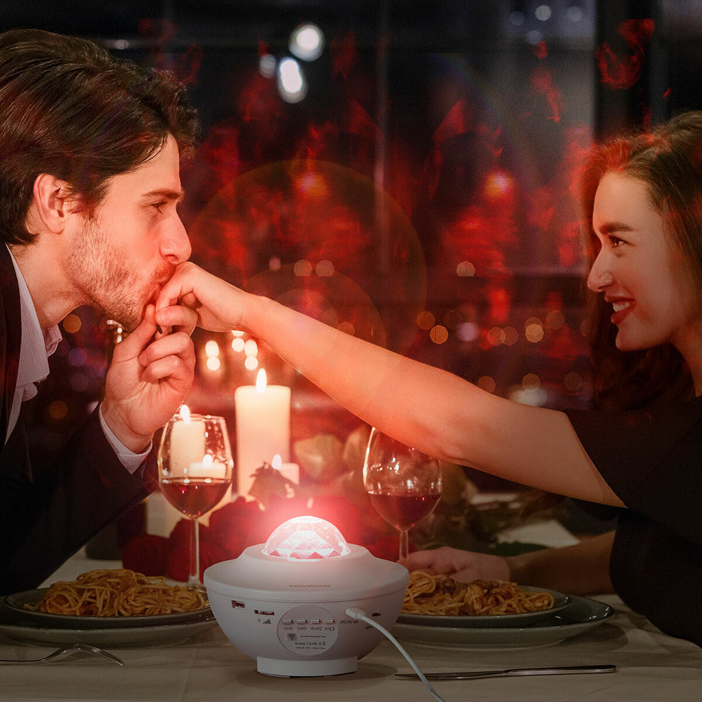 Projecteur ciel étoilé LED et laser avec enceinte Bluetooth – Quivexa (photo 5)