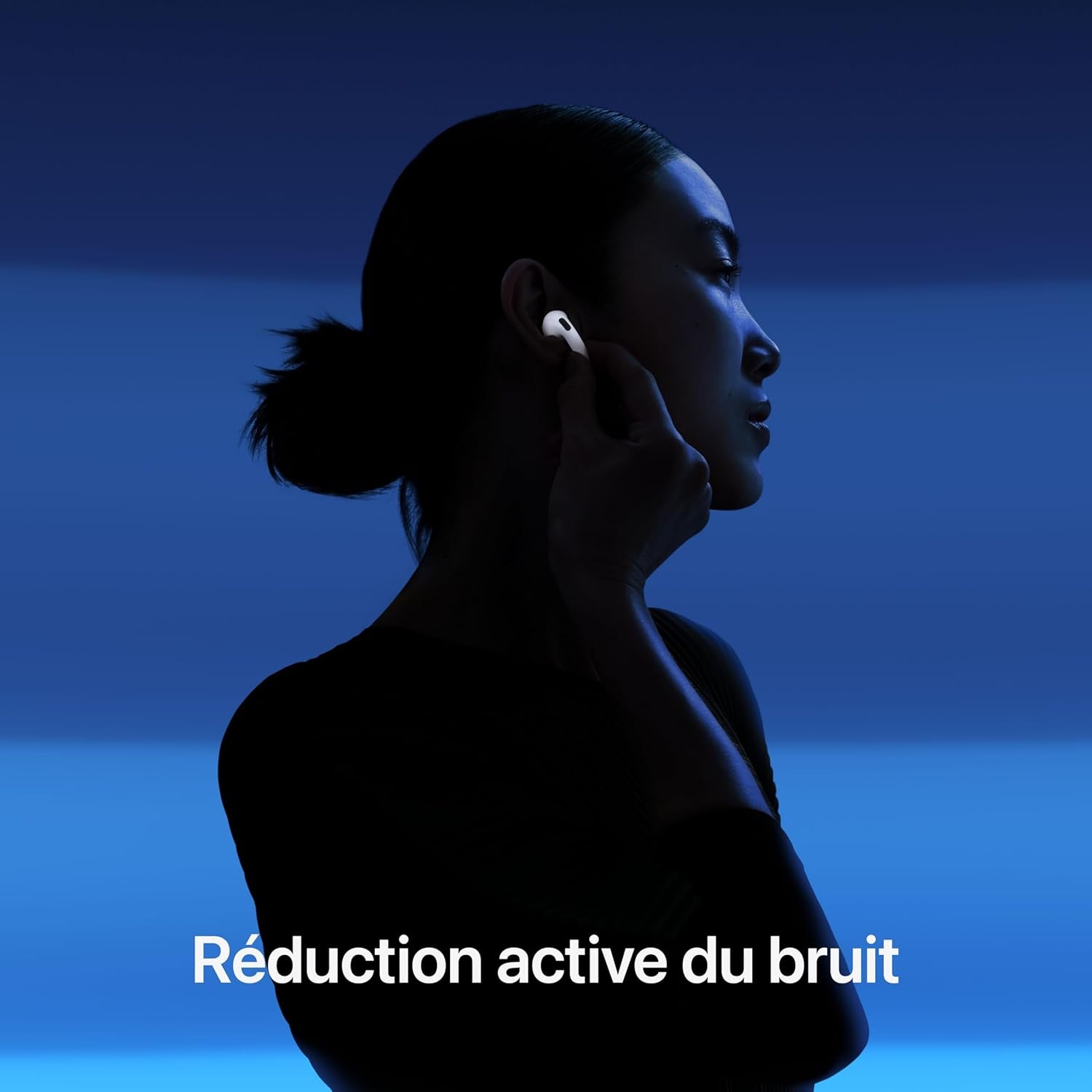 Airpods 4 Écouteurs Sans Fil, Écouteurs Bluetooth, Avec Réduction Active Du Bruit, Audio Adaptatif, Mode Transparence, Audio Spatial Personnalisé, Boîtier De Charge USB-C, Recharge Sans Fil