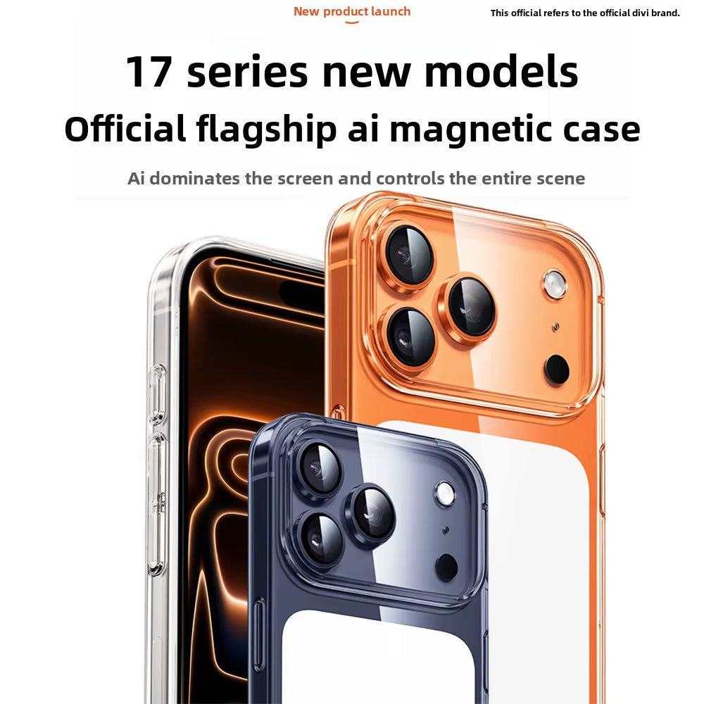 DIVI Étui Magnétique Pour Iphone 17 Pro Max Étui Antichoc Pour Iphone 17 Pro Max plus 17Pro Macsafe PC Étuis 1 PC