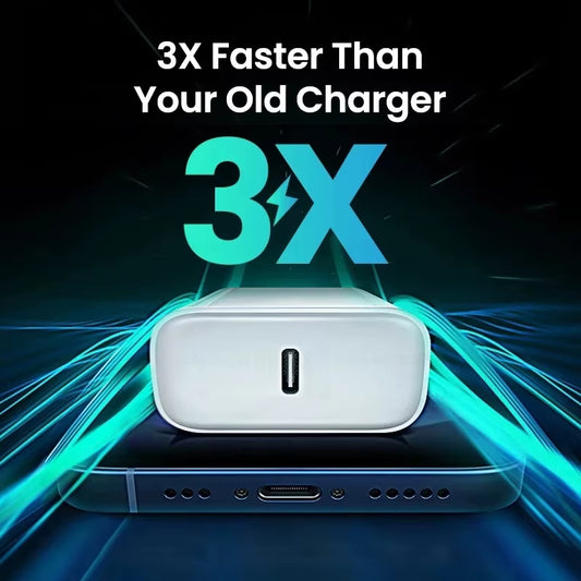 For Apple 40W Type C Fast Charger for Iphone 16 15 17 14 13 12 11 Pro Max plus PD Charging Cable USB C Charger Phone Accessories
