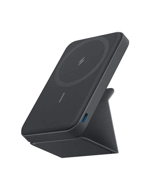 622 Magnetic Battery (Maggo), 5,000Mah Foldable Magnetic Wireless Portable Charger with Stand and USB-C Port, Magsafe