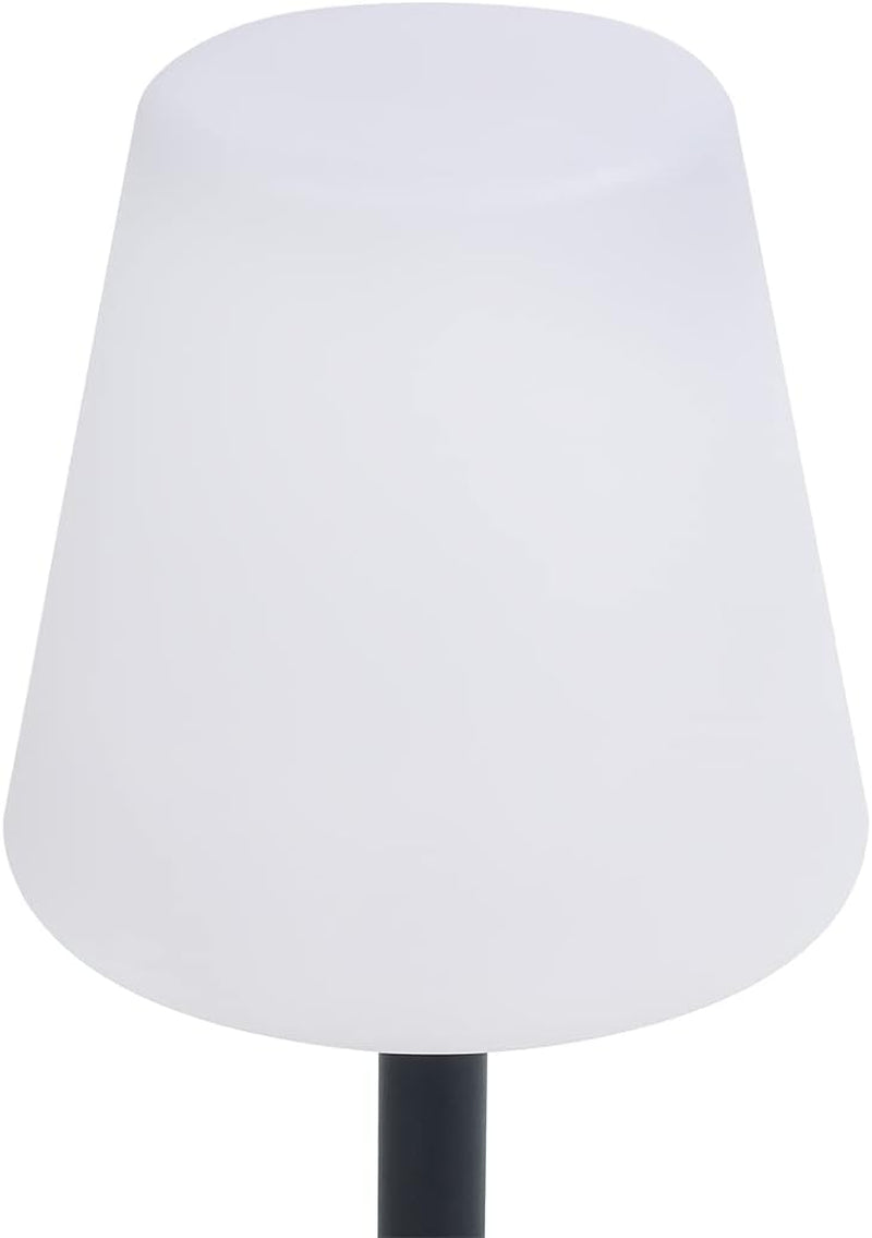 Lampe De Table Solaire  OSL-50012 - Utilisation Intérieure Ou Extérieure - Aussi Rechargeable Par Câble USB Inclus - Intensité Variable - Lumière Blanc Chaud