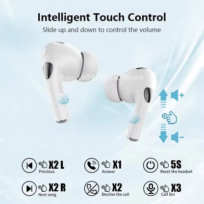 New 2025 Air Pro True Wireless Bluetooth Earphones Headphones Hifi Sound Low Latency Noise Reduction Earbuds for Iphone Android