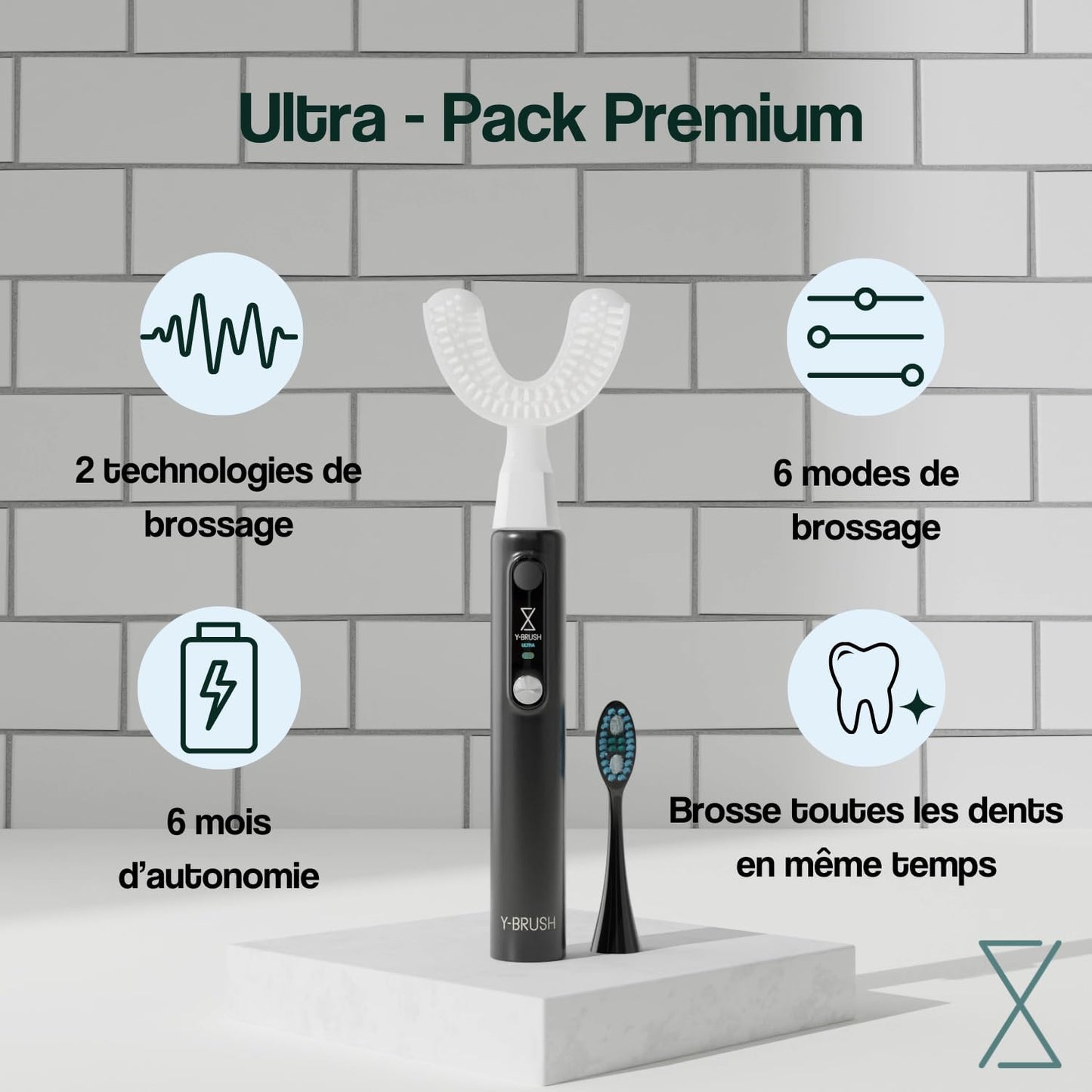 Découvrez la Brosse À Dents Électrique Sonique Ultra Premium 2025 - Un Nettoyage Efficace en 20 Secondes avec 6 Modes et 6 Mois d'Autonomie!