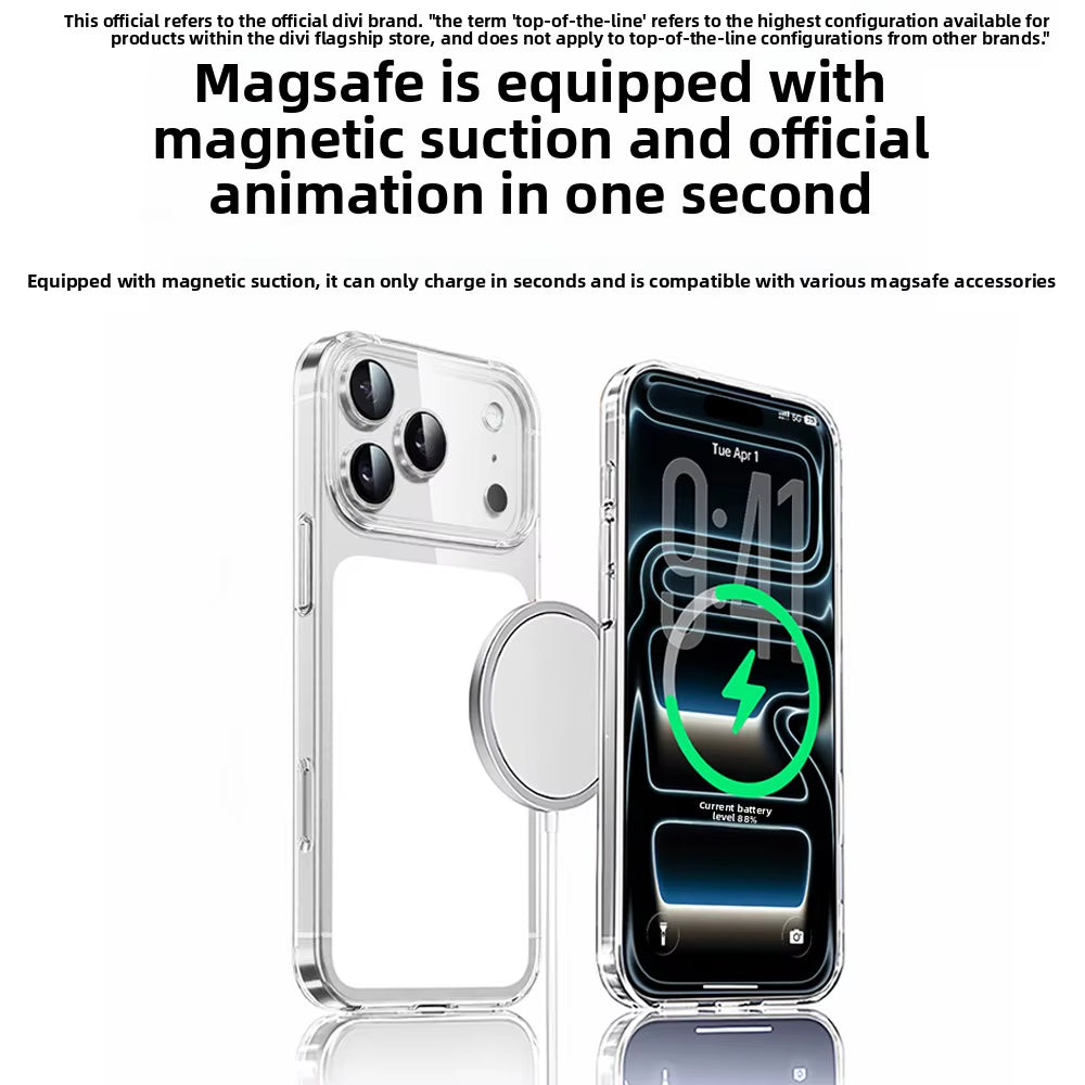 DIVI Étui Magnétique Pour Iphone 17 Pro Max Étui Antichoc Pour Iphone 17 Pro Max plus 17Pro Macsafe PC Étuis 1 PC