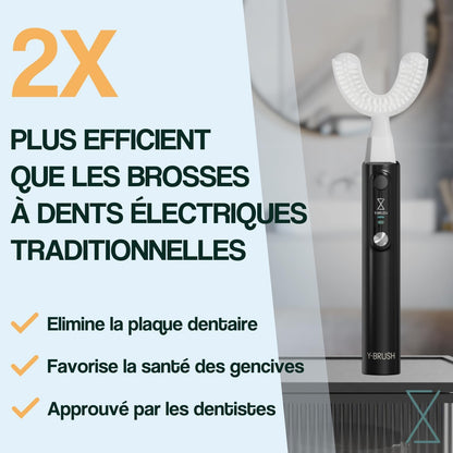 Découvrez la Brosse À Dents Électrique Sonique Ultra Premium 2025 - Un Nettoyage Efficace en 20 Secondes avec 6 Modes et 6 Mois d'Autonomie!