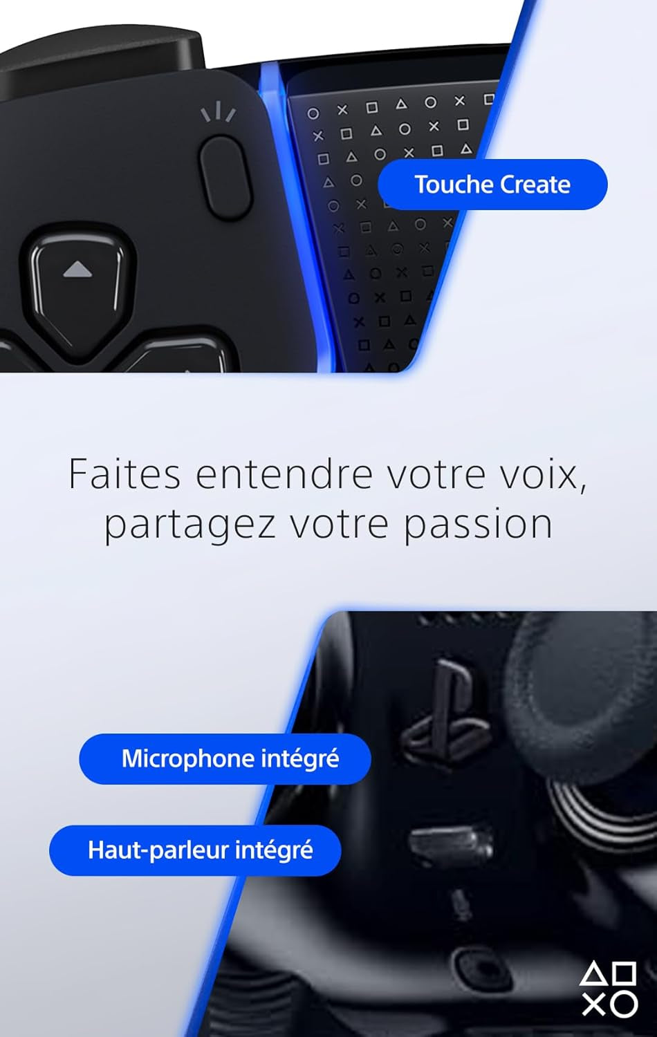 Sony, Manette Dualsense Edge Officielle Pour PS5, Sans Fil, Commandes Ultra-Personnalisables + Profils Interchangeables + Confort Amélioré, Boîte De Transport Incluse, Couleur : Noire