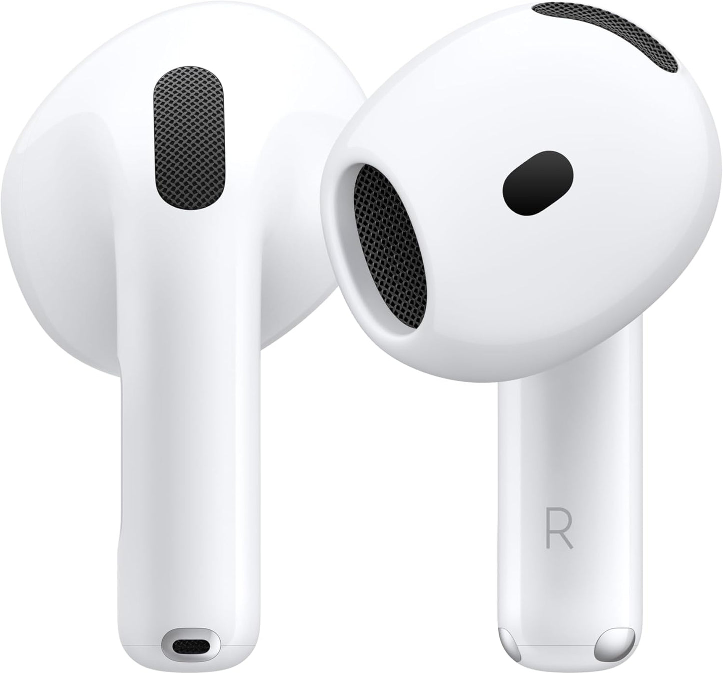 Airpods 4 Écouteurs Sans Fil, Écouteurs Bluetooth, Avec Réduction Active Du Bruit, Audio Adaptatif, Mode Transparence, Audio Spatial Personnalisé, Boîtier De Charge USB-C, Recharge Sans Fil