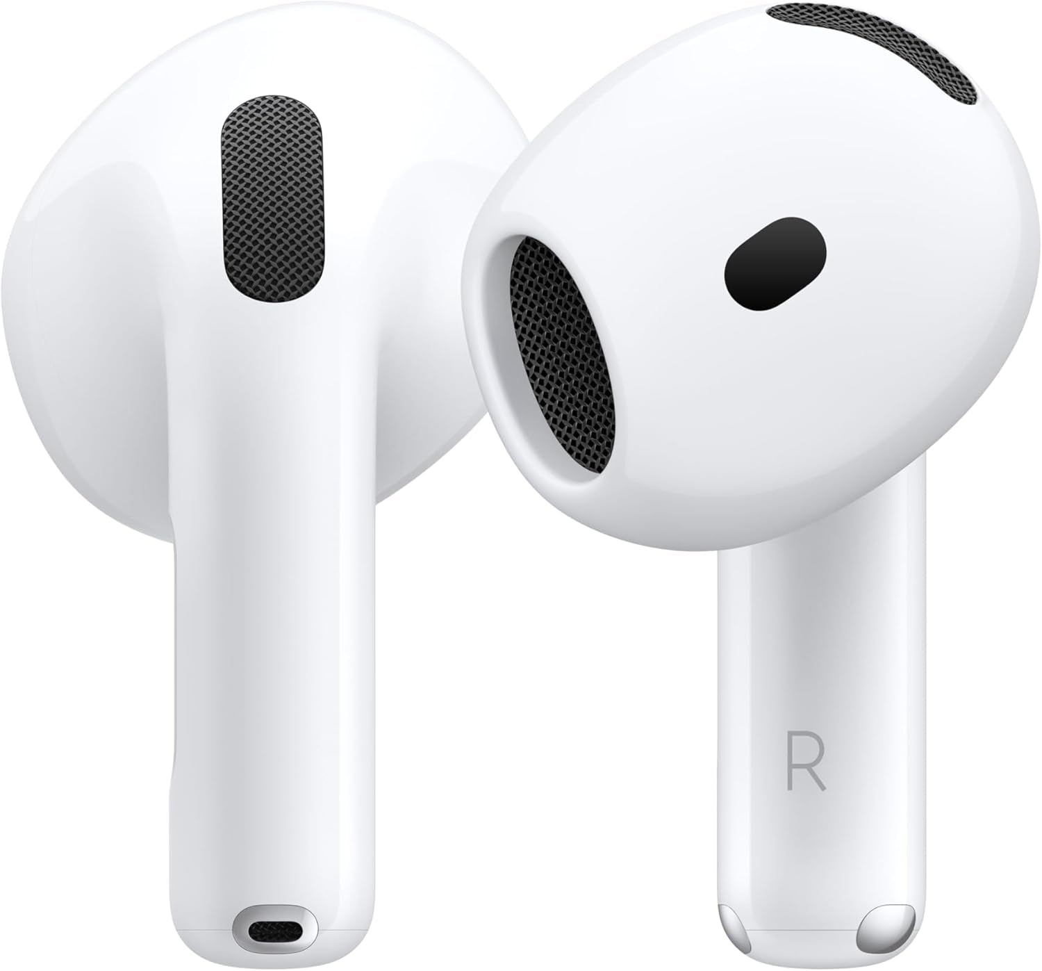 Airpods 4 Écouteurs Sans Fil, Écouteurs Bluetooth, Avec Réduction Active Du Bruit, Audio Adaptatif, Mode Transparence, Audio Spatial Personnalisé, Boîtier De Charge USB-C, Recharge Sans Fil