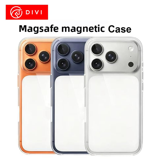 DIVI Étui Magnétique Pour Iphone 17 Pro Max Étui Antichoc Pour Iphone 17 Pro Max plus 17Pro Macsafe PC Étuis 1 PC