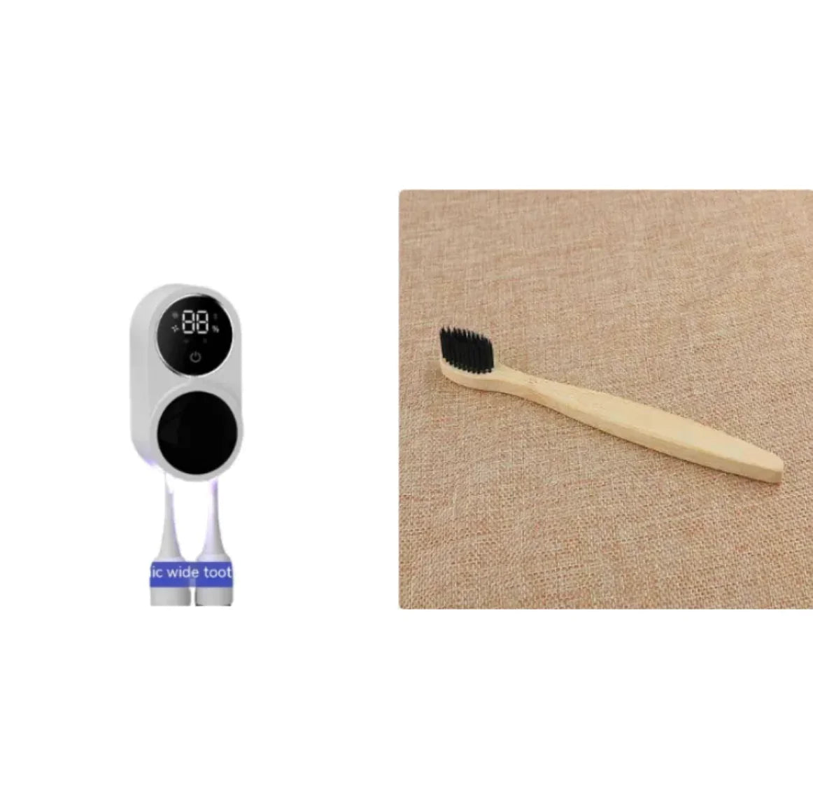 Stérilisateur UV pour Brosses à Dents - Élimine 99,9% des Bactéries