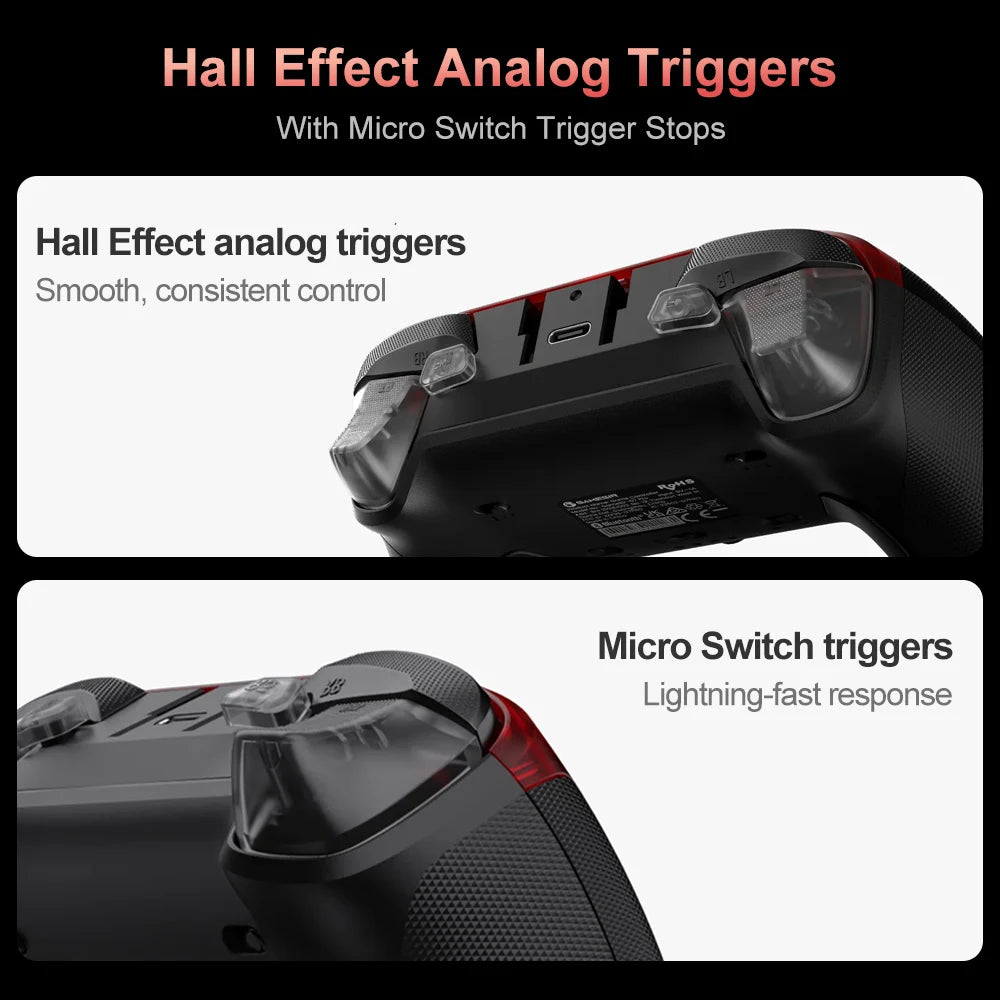 Manette GameSir G7 Pro Tri-Mode – Xbox, PC & Android, Joysticks TMR Hall Effect, Sans Fil 2.4G & Bluetooth