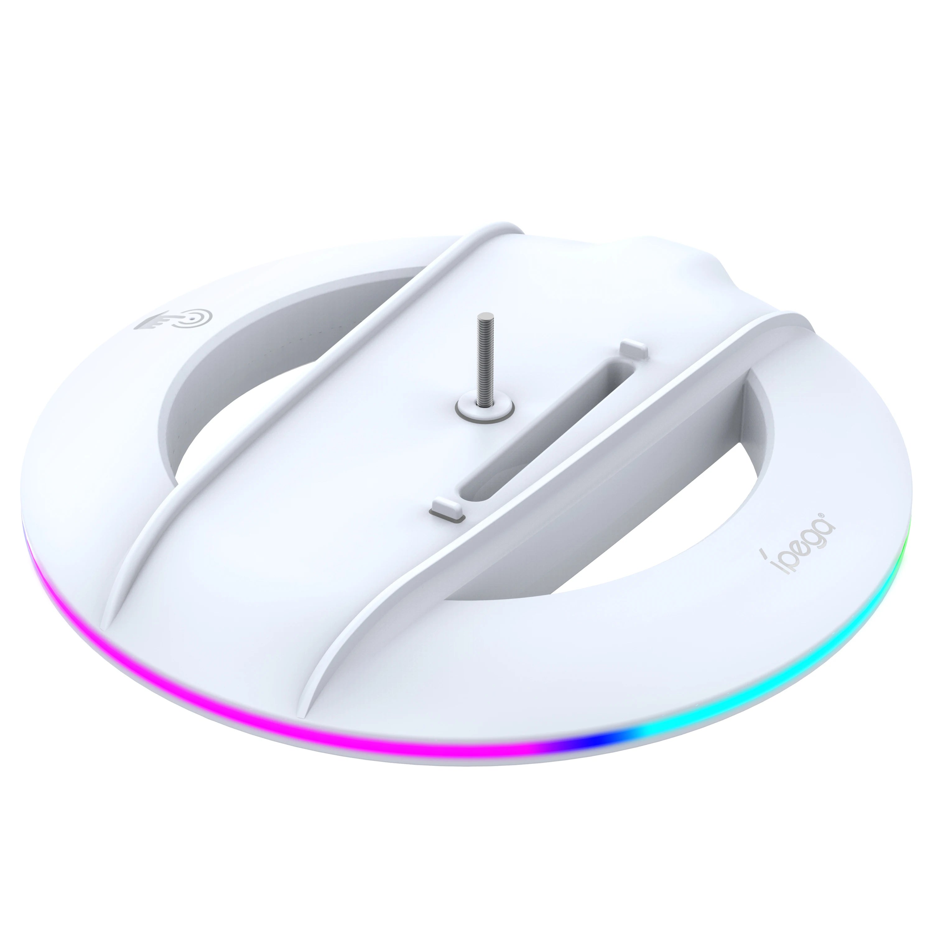 Support Vertical RGB pour PS5 Slim | 14 Modes d'Éclairage – Disc & Digital
