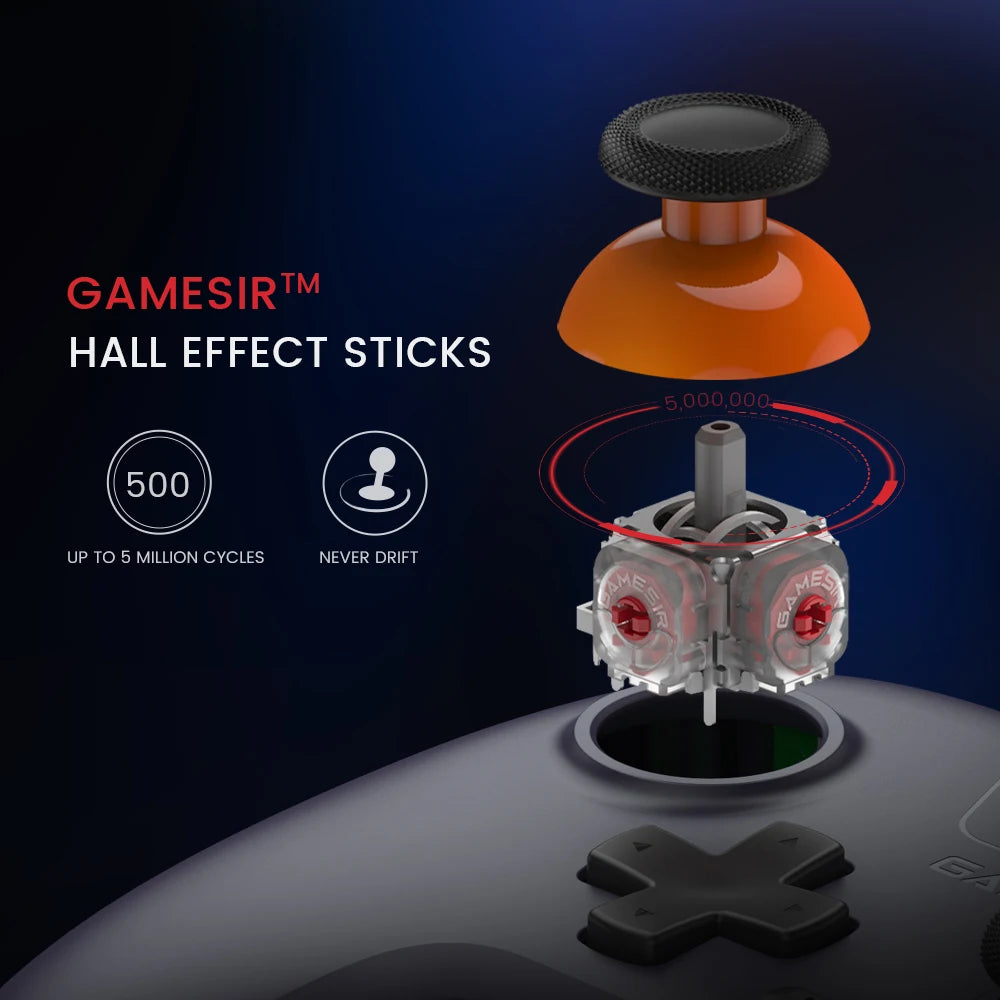 Manette GameSir Nova Lite – Switch, PC, Android & iOS | Hall Effect Anti-Dérive