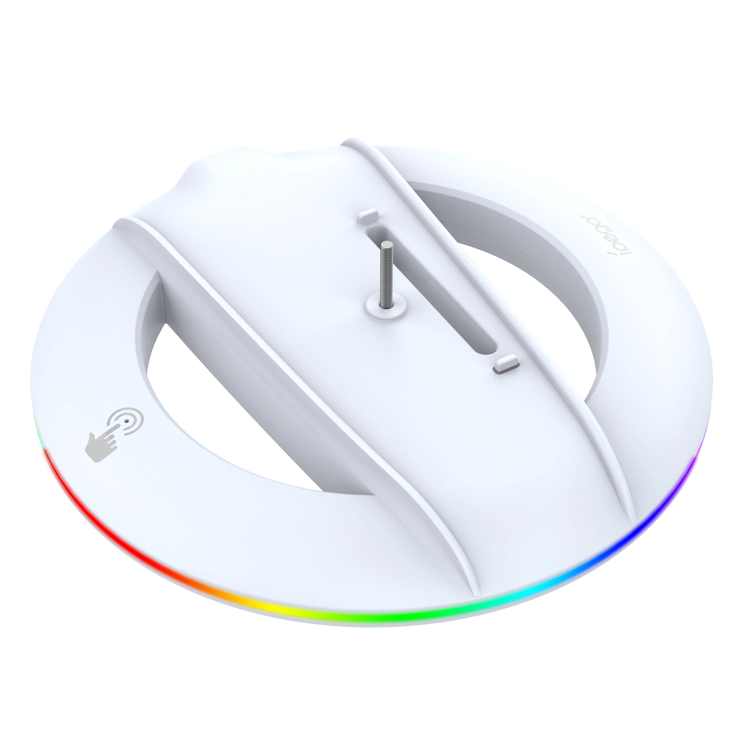 Support Vertical RGB pour PS5 Slim | 14 Modes d'Éclairage – Disc & Digital
