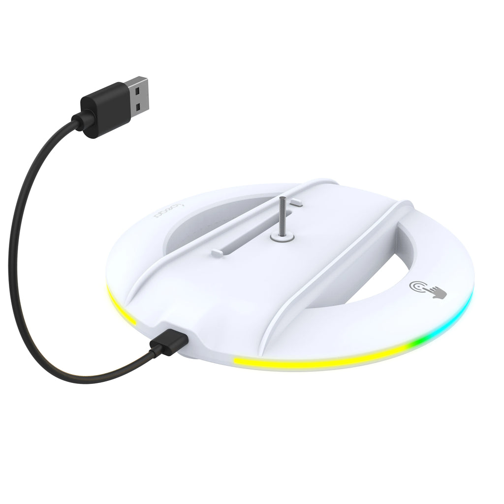 Support Vertical RGB pour PS5 Slim | 14 Modes d'Éclairage – Disc & Digital