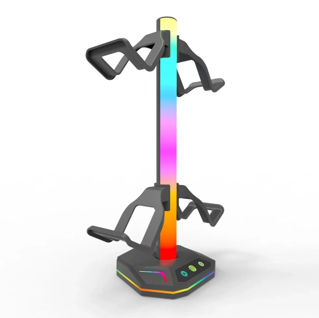 Support Manette & Casque RGB pour Setup Gaming | PS5, PS4, Xbox & PC