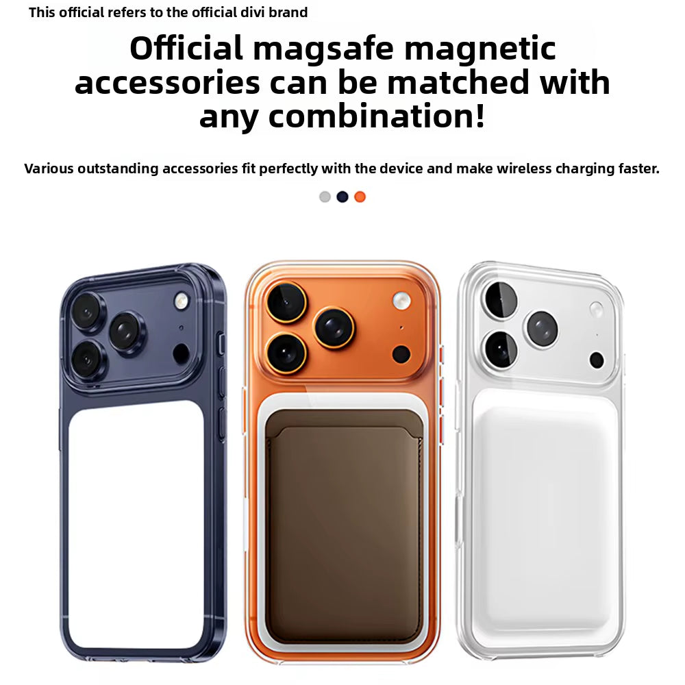 DIVI Étui Magnétique Pour Iphone 17 Pro Max Étui Antichoc Pour Iphone 17 Pro Max plus 17Pro Macsafe PC Étuis 1 PC