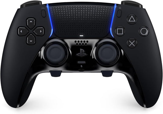 Sony, Manette Dualsense Edge Officielle Pour PS5, Sans Fil, Commandes Ultra-Personnalisables + Profils Interchangeables + Confort Amélioré, Boîte De Transport Incluse, Couleur : Noire