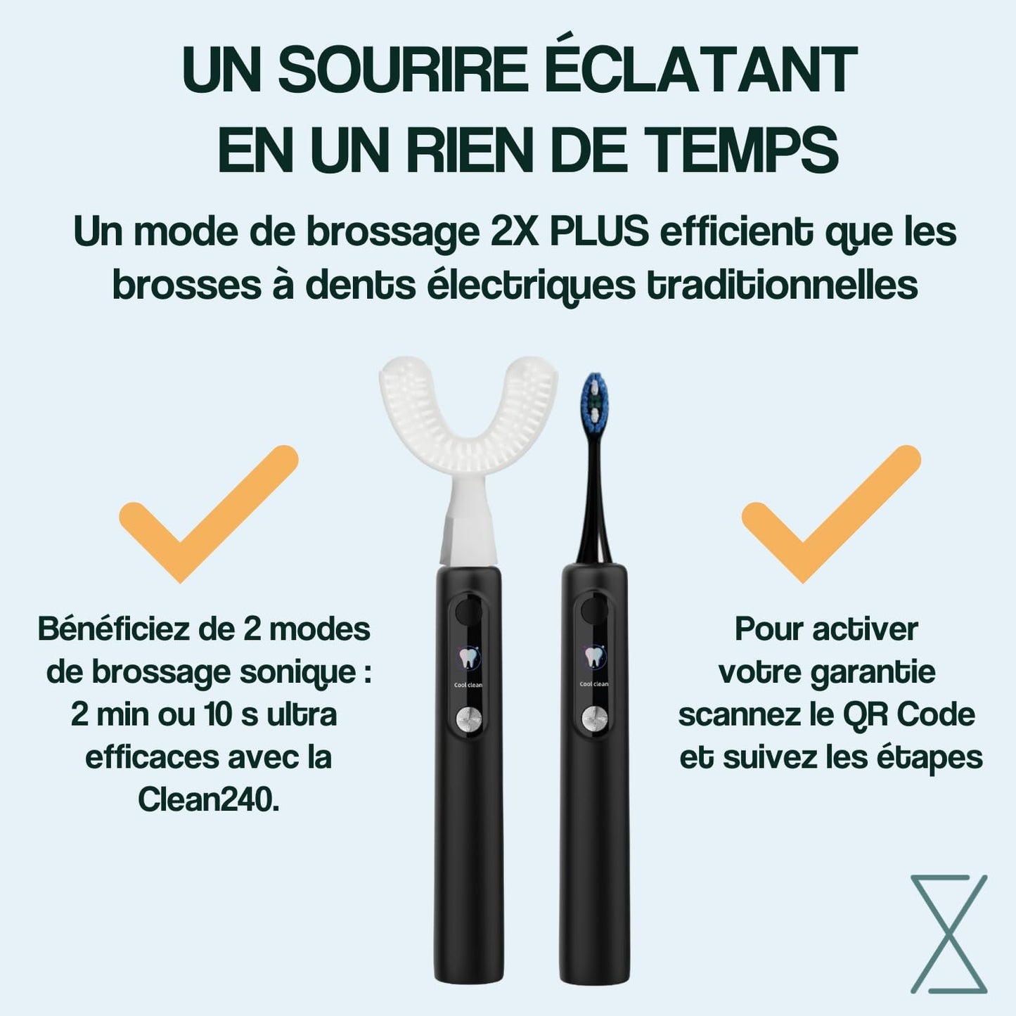 Découvrez la Brosse À Dents Électrique Sonique Ultra Premium 2025 - Un Nettoyage Efficace en 20 Secondes avec 6 Modes et 6 Mois d'Autonomie!