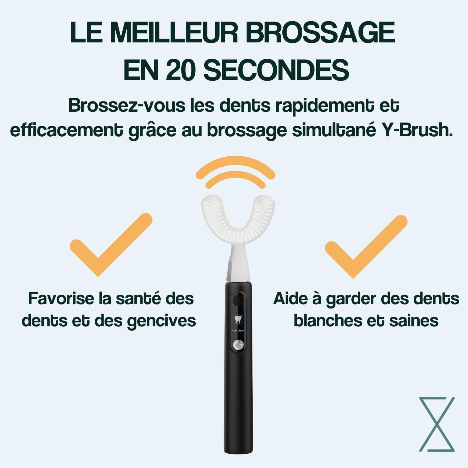 Découvrez la Brosse À Dents Électrique Sonique Ultra Premium 2025 - Un Nettoyage Efficace en 20 Secondes avec 6 Modes et 6 Mois d'Autonomie!